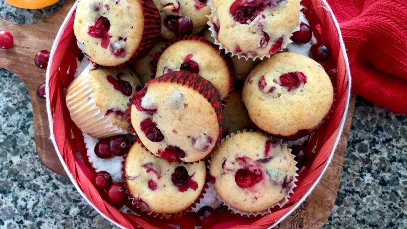 Muffins with Cranberries