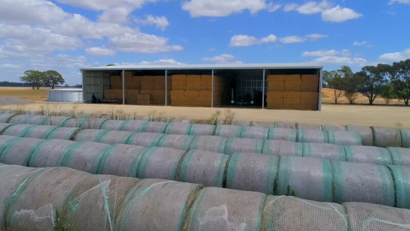 Storage of Square and Round Bale