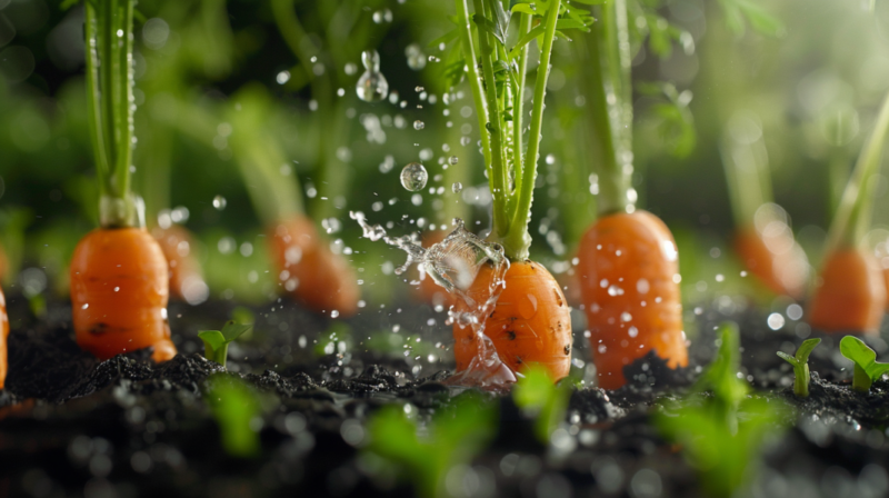 Carrots Germination and Watering